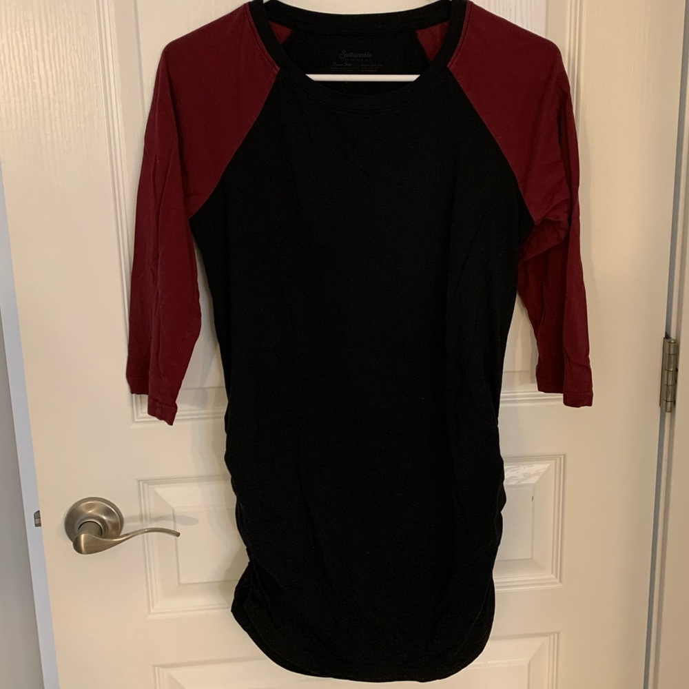 Pact Maternity Baseball tee